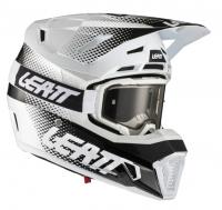 Leatt Шлем кроссовый Kit Moto 7.5 V22 White в Краснодаре