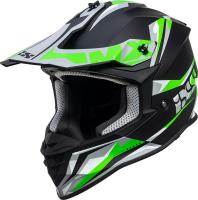 IXS шлем кроссовый 362 2.0 Черно-зеленый-белый в Краснодаре