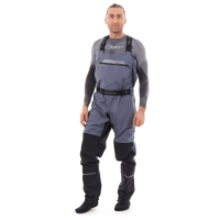 Dragonfly  Вейдерсы мембранные QUAD PRO 2023 Gray - Black  в Краснодаре