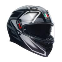 AGV Шлем K3 Compound Matt Black/Grey в Краснодаре