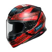 Shoei Мотошлем NXR 2 Fortress красно-черный в Краснодаре