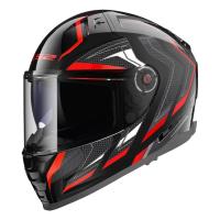 LS2 Мотошлем FF811 Vector II Alizer черно-красный в Краснодаре