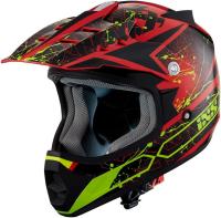 IXS Шлем HX 278 2.0 Kid Черно-красный в Краснодаре