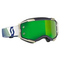 Scott Очки кроссовые Fury blue/green green chrome works в Краснодаре