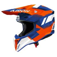 Airoh Шлем Wraaap Vision Orange-Blue Gloss в Краснодаре