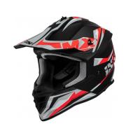 IXS Шлем Кроссовый 362 2.2 Черный/Красный/Матовый в Краснодаре