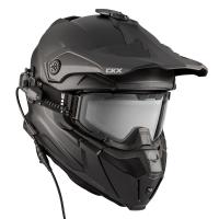 CKX Шлем кроссовый с маской Titan Solid Черный/Матовый в Краснодаре