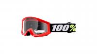 100% Очки детские Strata Mini Goggle Red/Clear Lens в Краснодаре