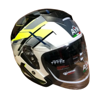 AiM Шлем JK526 Yellow/Grey/White в Краснодаре