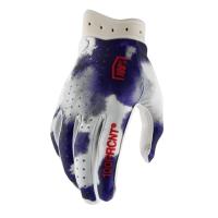 100% Мотоперчатки текстильные ITrack Blue/White 2026 в Краснодаре