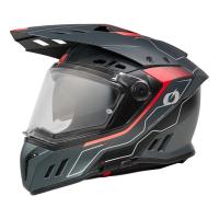 Oneal Шлем кроссовый со стеклом Sierra RS Echo красный/черный в Краснодаре