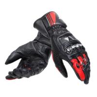 Dainese Перчатки Druid 4 Leather Gloves Black/Lava-Red/White в Краснодаре
