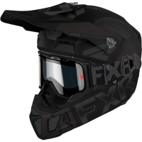 FXR Шлем Clutch Cold Stop QRS Electric 22 Black Ops в Краснодаре