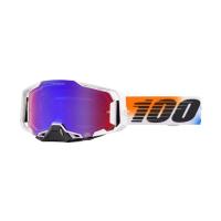 100% Очки Armega Hiper 2025 United / Mirror Red/Blue в Краснодаре