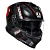 AGV Шлем K7 Kyber Black Matt/Red в Краснодаре