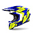 Airoh Шлем Twist 3 Dizzy Blue/Yellow Gloss в Краснодаре