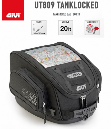 Givi Сумка на бак Tanklocked UT809 20л в Краснодаре