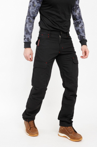 Starks мотоджинсы Chameleon Strong Черные в Краснодаре