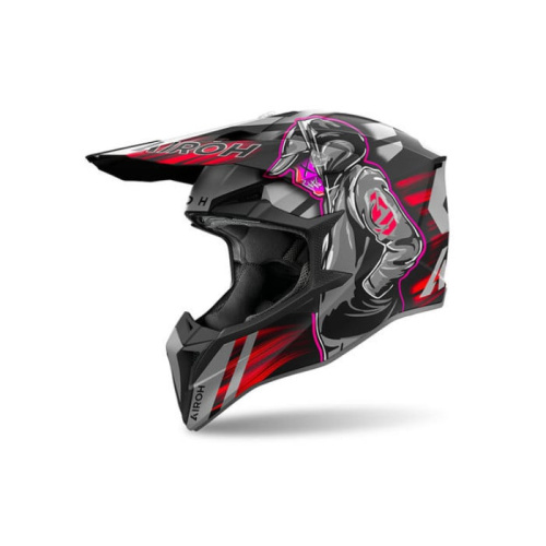 Airoh Шлем Wraaap Cyber Red Matt в Краснодаре