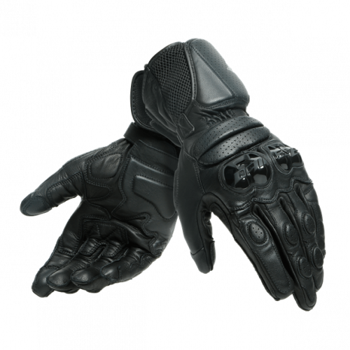 Dainese Перчатки кожаные Impeto Black в Краснодаре