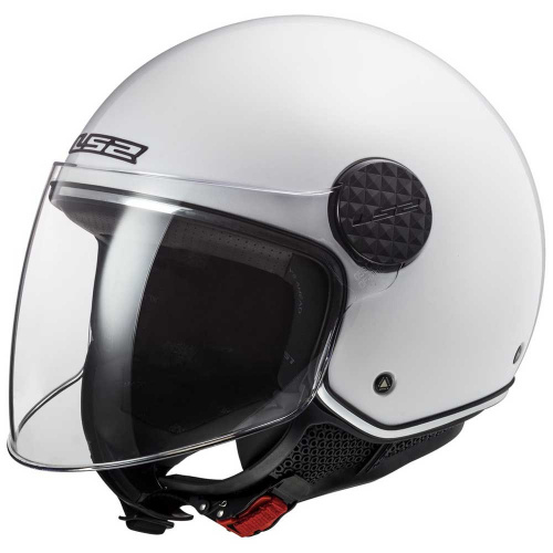LS2 Мотошлем OF558 Sphere Lux Solid белый в Краснодаре
