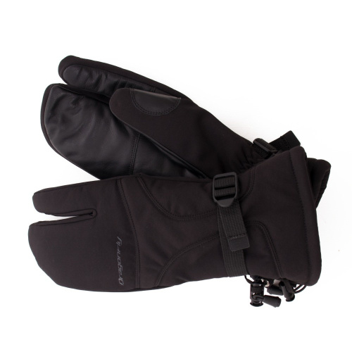 Dragonfly  Варежки снегоходные DF Snowmobile Mittens Black в Краснодаре