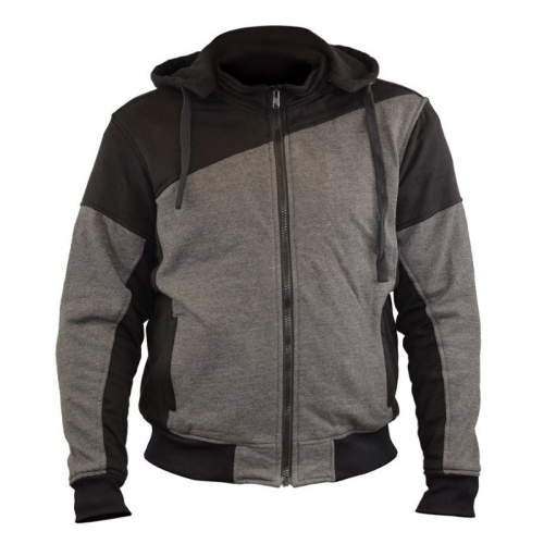 MCP Мотокуртка мужская Hoody серо-черный в Краснодаре