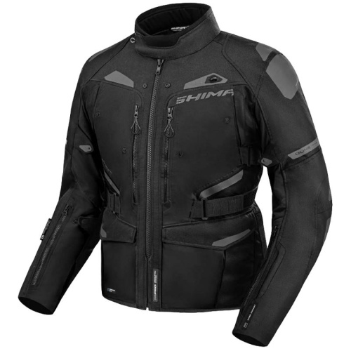 Shima Мотокуртка туристическая Dune Men Black в Краснодаре