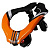 Leatt Защита шеи подростковая 3.5 Neck Brace Junior Orange в Краснодаре