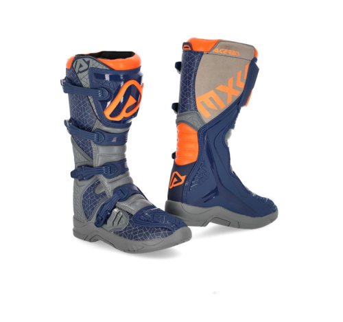 Acerbis Мотоботы кроссовые X-Team Blue/Grey в Краснодаре