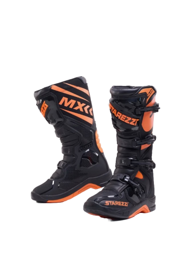 Starezzi Мотоботы Milano Black/Orange в Краснодаре