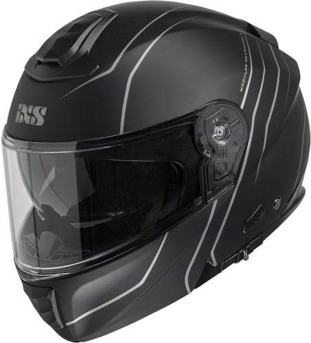 IXS Шлем модуляр iXS460 черный серый матовый в Краснодаре