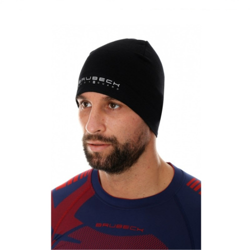 Brubeck Шапка шерстяная Active Wool Черная в Краснодаре