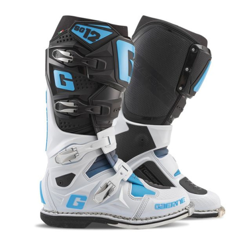 Gaerne Мотоботы SG-12 White/Carol.Blue в Краснодаре