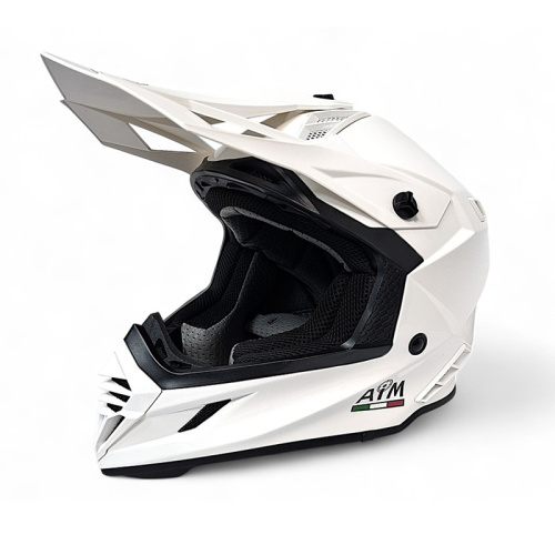 AiM Шлем RH855 White Glossy в Краснодаре