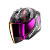 Shark Шлем Skwal I3 Jet Hellcat Mat Black/Chrome/Violet в Краснодаре