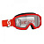 Scott Очки кроссовые Primal clear red/white clear works в Краснодаре
