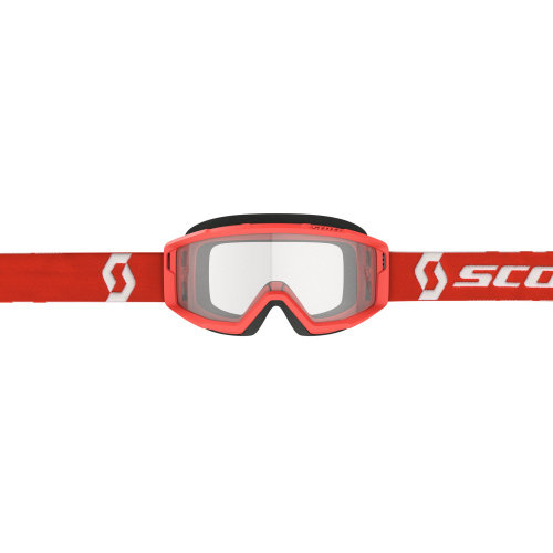 Scott очки кроссовые Primal Red прозрачная линза в Краснодаре