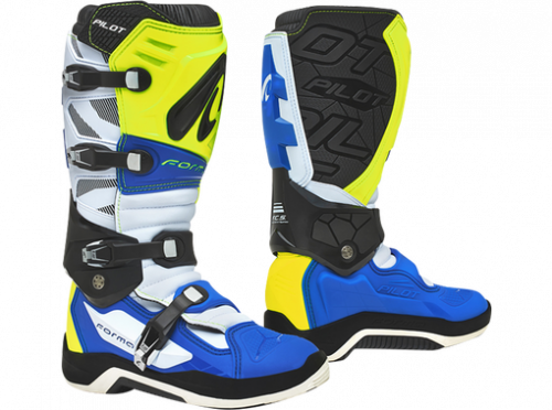 Forma Ботинки Pilot YellowFluo/White/Blue в Краснодаре