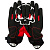 Bering Перчатки Walshe Black/Grey/Red в Краснодаре