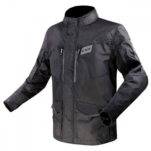 LS2 Мотокуртка Metropolis Evo Man черный в Краснодаре