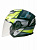 AiM Шлем открытый JK526 Yellow/Grey/Black в Краснодаре