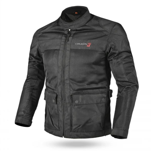 Dimox Мотокуртка текстиль Thunder Mens черный в Краснодаре