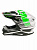 AIM Шлем кроссовый JK803 White/Green в Краснодаре