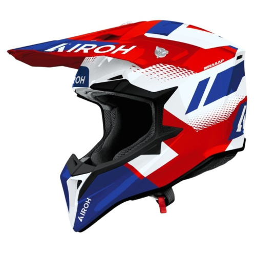 Airoh Шлем Wraaap Vision Red-Blue Gloss в Краснодаре