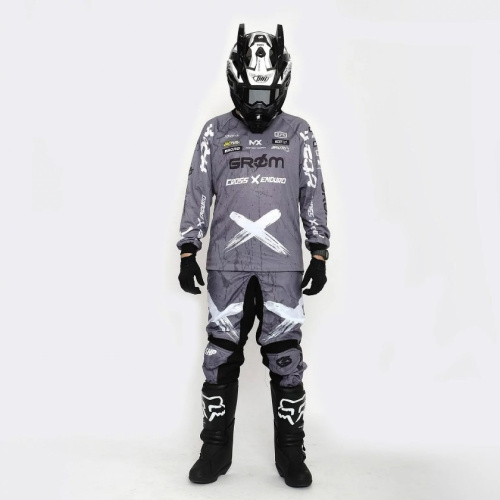 Grom Штаны кроссовые X Gray в Краснодаре