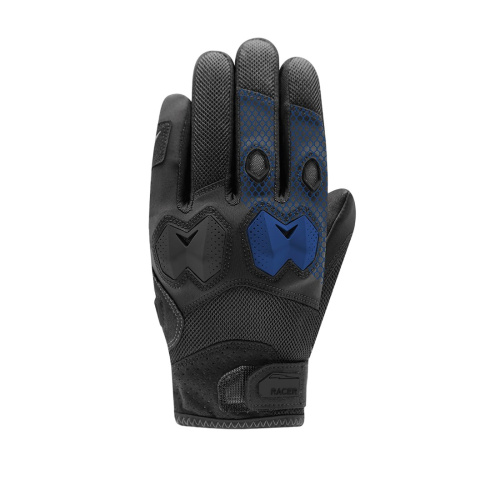 Racer Перчатки Blocks Black/Blue в Краснодаре