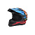 Desment Шлем кроссовый Raptor Black-Blue-Orange graphic в Краснодаре