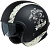 IXS Шлем Jet Helmet iXS 880 2.0 Черно-белый матовый в Краснодаре
