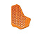 Scott Защитные вставки D3O Chest Protector CP1 Right ORANGE в Краснодаре